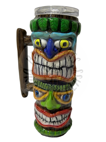 Tiki Totem 30 oz Skinny with Handle