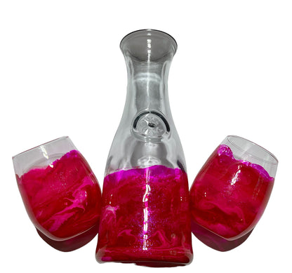 Stemless Decanter Set 3pc