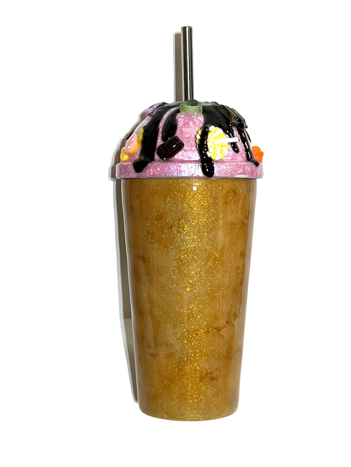 Chocolate Fudge Ice Cream Cone  24 oz Tumbler