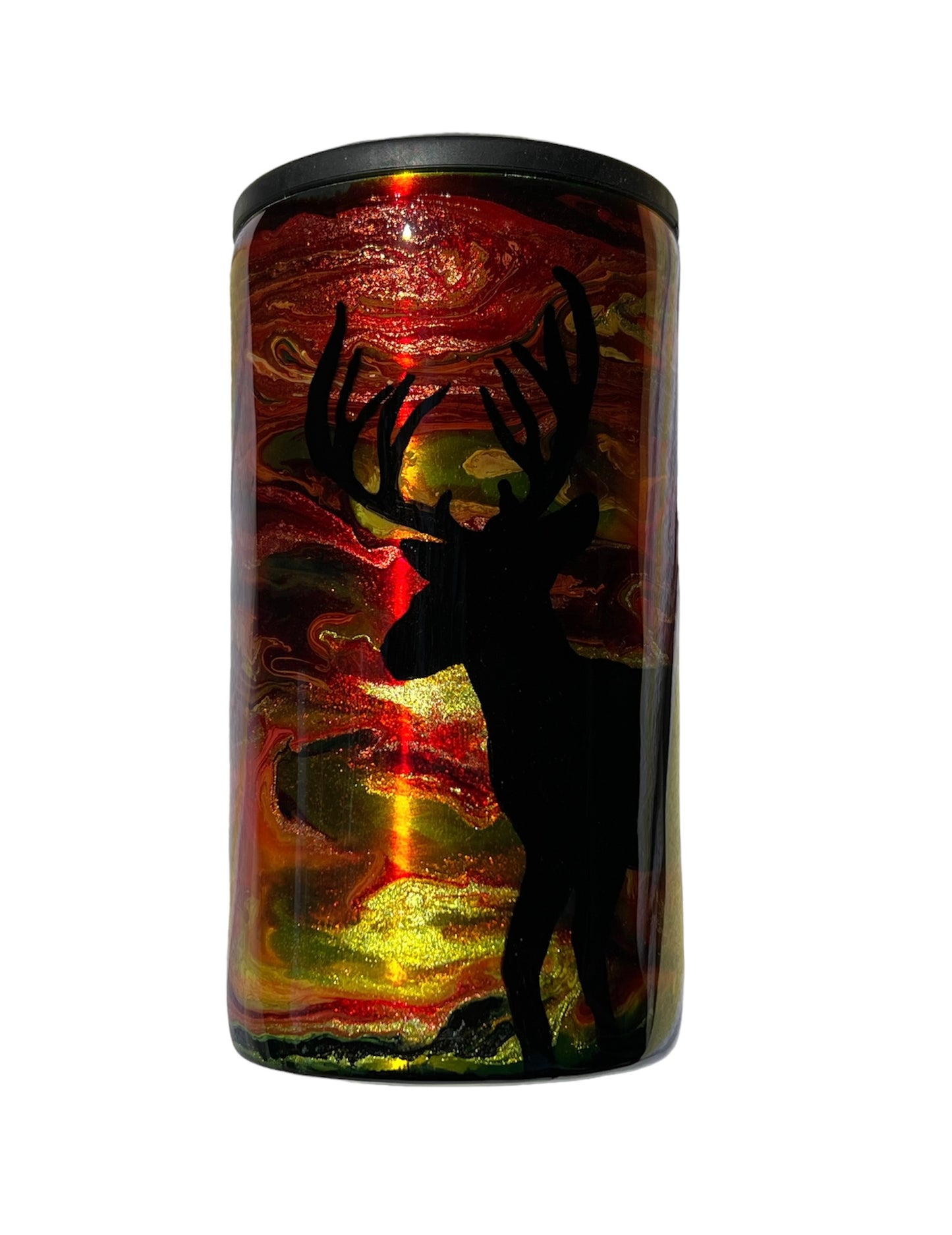 Custom Sunset Buck Tumbler